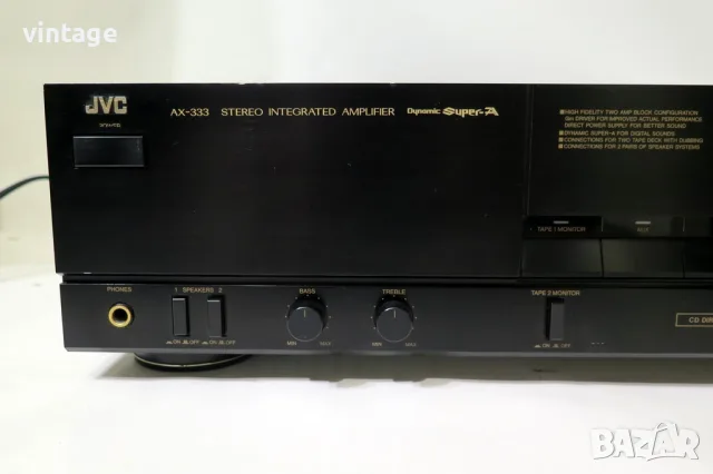 JVC AX-333 Integrated amplifier, снимка 2 - Ресийвъри, усилватели, смесителни пултове - 56191556