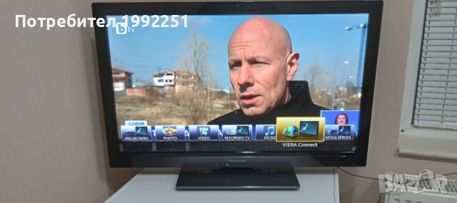 SMART LCD телевизор Panasonic НОМЕР 34. Model TX-L32EW30. 32инча 81см. Цифров и аналогов тунер (ATV+, снимка 1 - Телевизори - 44719236