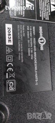 MAIN BOARD TP.MS3663T.PB751 for,HIGH ONE HI3214HD-MM, снимка 8 - Части и Платки - 37819595