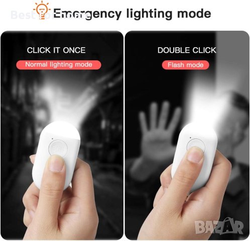 Лична аларма на Evershop 130dB USB акумулаторна, снимка 4 - Друга електроника - 44456774