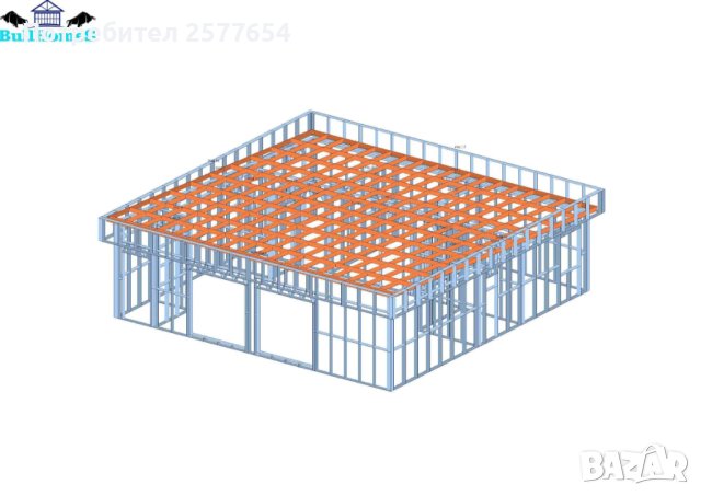 Къща, Сглобяеми къщи, Преместваеми, Модулни, Жилищни - 99м², снимка 3 - Строителни материали - 44214734