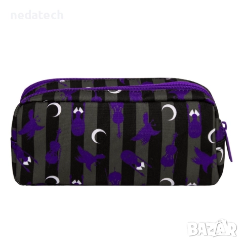 Ученически несесер Wednesday, 21x5.5x9.5см., снимка 2 - Ученически пособия, канцеларски материали - 51577466