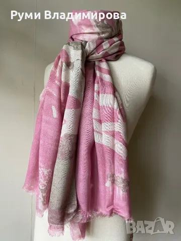Голям, тънък шал/ различни видове, снимка 11 - Шалове - 47950367