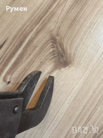 Стар раздвижен гаечен ключ с тесни челюсти, снимка 6 - Други инструменти - 51148895