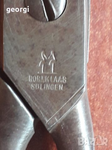 Стара ножица Solingen , снимка 2 - Антикварни и старинни предмети - 32168987
