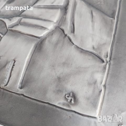 НАЙ ДОБРАТА ОФЕРТА Стара Немаска белереф картина дърво метал Моряк , снимка 3 - Картини - 52619817