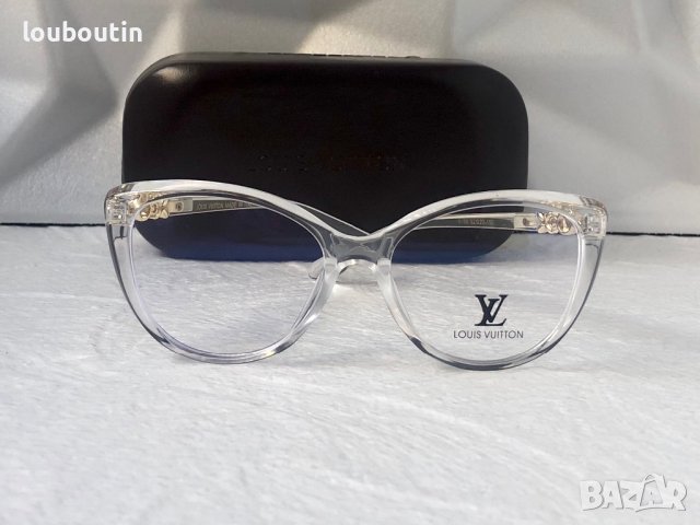 Louis Vuitton Прозрачни слънчеви,диоптрични рамки очила за компютър, снимка 5 - Слънчеви и диоптрични очила - 42765179