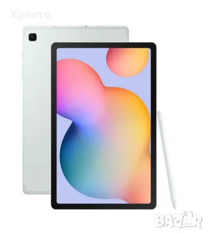 НОВ!!! Таблет Samsung Galaxy Tab S6 Lite 2024, Octa-Core, 10.4", 4GB RAM, 64GB, Wi-Fi, Light Green, снимка 1 - Таблети - 48624423