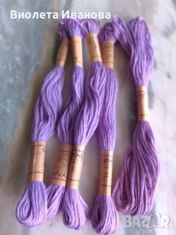 Мулине 5 бр., тъмно лилаво 