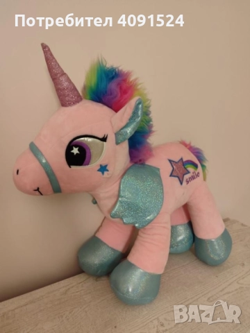 Плюшени еднорози , снимка 3 - Плюшени играчки - 52672235