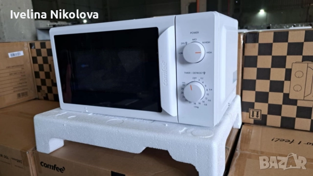 Компактна микровълнова фурна Comfee - 20 литра, 700W и 5 нива на мощност, снимка 2 - Микровълнови - 52420940