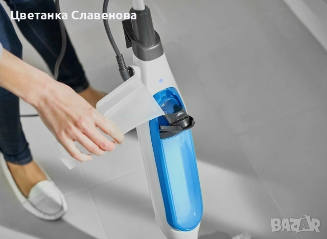 Парочистачка Shark S6001EU, 1050W, 350 мл, Технология Klick'n Flip,Моп с 2 лица,, снимка 8 - Парочистачки и Водоструйки - 53175284