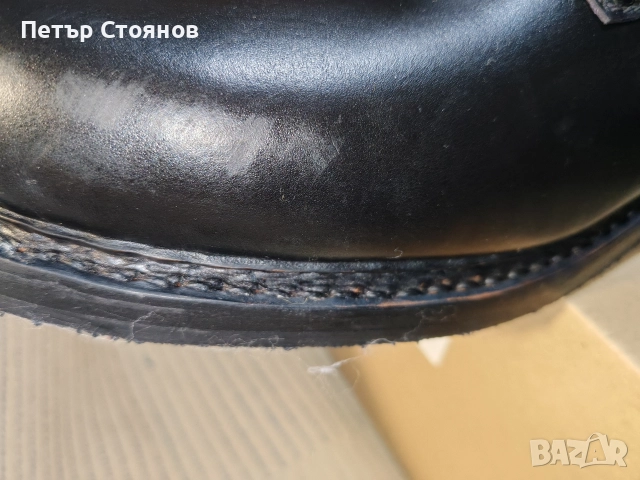 Италиански военни кубинки от естествена кожа Davos р-р 46, снимка 11 - Мъжки боти - 52945043