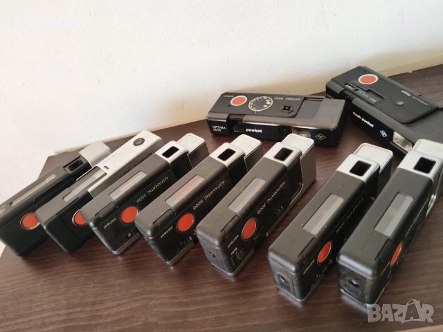 Колекция камери AGFA Agfamatic makro pocket sensor Germany , снимка 11 - Фотоапарати - 51859581
