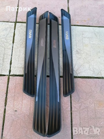 Вътрешни Лайсни врати BMW E60 E61 БМВ Е60 Е61 лайсни вътрешни прагове Лайсни Прагове, снимка 2 - Части - 35440385