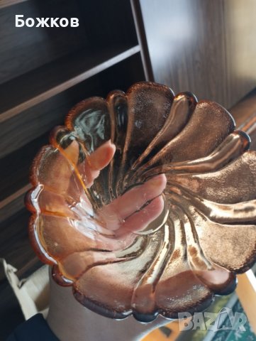 Стъклени купички от цветно стъкло, снимка 4 - Чинии - 38891594