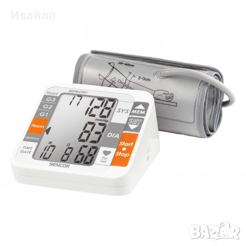 Апарат за измерване на кръвно налягане Sencor SBP 690, снимка 1 - Други стоки за дома - 37739395
