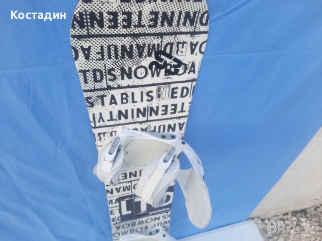 Сноуборд LTD Trust Anti Cam Cap 154см с автомати. , снимка 6 - Зимни спортове - 52464909