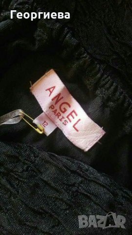 Нова френска черна рокля👗🍀М,L👗🍀арт.1067, снимка 8 - Рокли - 29731366