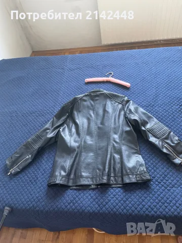 Продавам дамско кожено яке Itenly Fashion ново, снимка 6 - Якета - 55985209