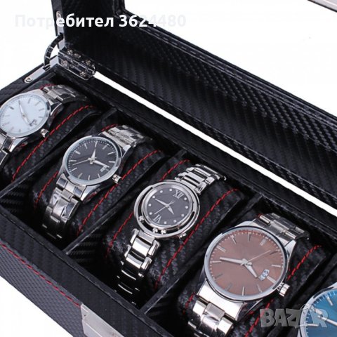 Кутия за часовници карбон, снимка 5 - Други - 40474174