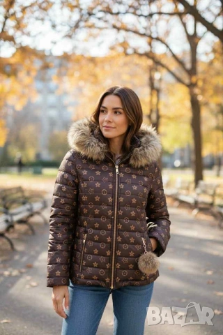 Дамско зимно яке внос от Италия , снимка 3 - Якета - 53063020