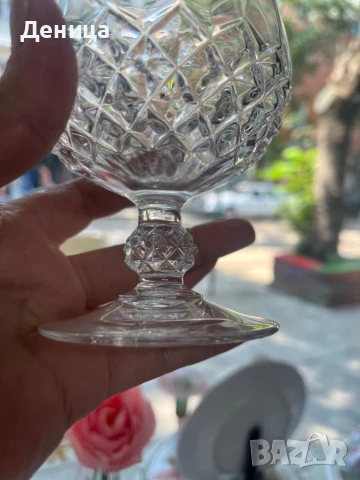Френски кристални чаши, снимка 6 - Чаши - 51361022