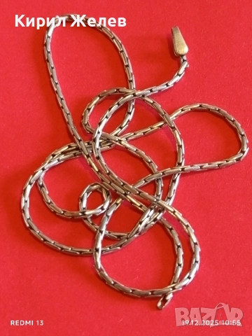 Сребърен синджир елегантен Фин дизайн 51103, снимка 6 - Колиета, медальони, синджири - 52845686