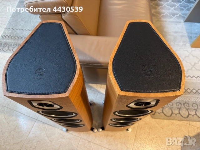 Тонколони Sonus Faber Sonetto III - отлично състояние, снимка 3 - Тонколони - 54220863