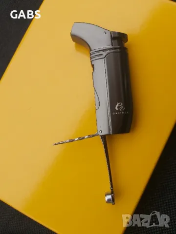 Луксозен комплект за пури GALINER,запалка,резачка и пепелник, снимка 4 - Запалки - 49903541