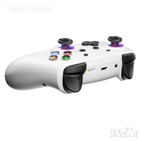 ECHTPower SP02 безжичен геймпад Hall Effect 1000Hz 2.4G USB за PC Switch Android iOS, снимка 4 - Аксесоари - 54277260