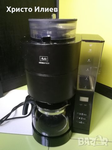 Кафемашина Melitta кафе машина с кафемелачка и кана, снимка 14 - Кафемашини - 42116350