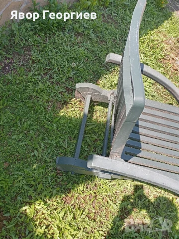 Немски шезлонг, снимка 2 - Басейни и аксесоари - 50706403