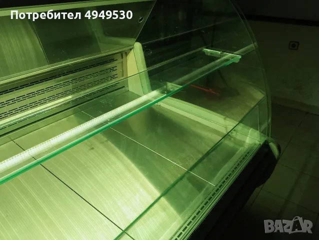 ХОРИЗОНТАЛНА ХЛАДИЛНА ВИТРИНА С ЛЕД ОСВЕТЛЕНИЕ И СТЕЛАЖ ЗА ЦИГАРИ, снимка 7 - Оборудване за магазин - 56075197