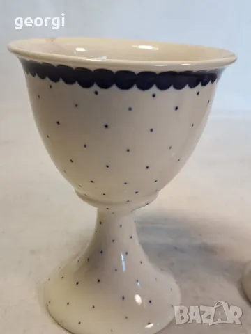 холандска порцеланова чаша бокал 6/2, снимка 2 - Чаши - 49290032