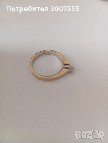 дамски златен пръстен с диамант , снимка 10 - Други - 52863374