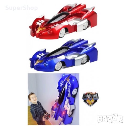 Количка катереща стени Антигравитационна кола с дистанционно, снимка 5 - Коли, камиони, мотори, писти - 35070099