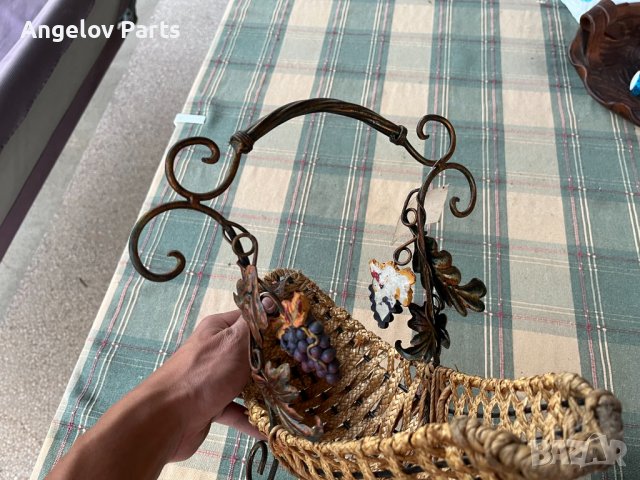 Декоративна стойка за бутилка, снимка 2 - Декорация за дома - 42770242