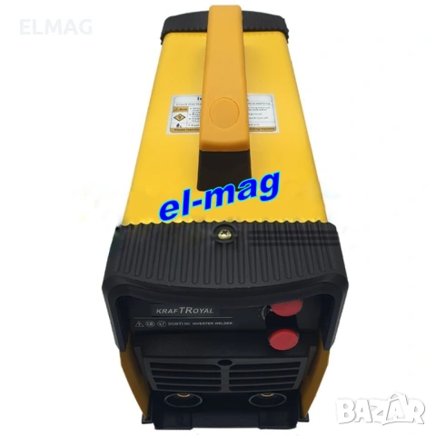 СУПЕР КОМПАКТЕН ЕЛЕКТРОЖЕН -400А В КУФАР ,,KRAFTROYAL'', снимка 6 - Друга електроника - 45815249