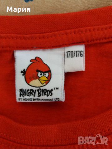 Блуза Angry Birds 176 см - 6 лв, снимка 3 - Детски Блузи и туники - 31423280
