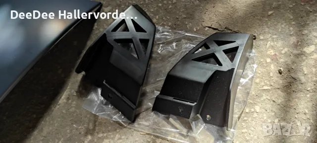 Задна броня долна част, спойлер ляв / десен, капаче теглич хром и държачи ML W166 AMG A1668804440, снимка 4 - Части - 47446376