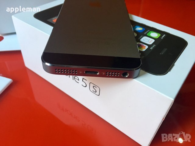 Apple iPhone 5S 16Gb Space Gray Фабрично отключен Айфон телефон, снимка 10 - Apple iPhone - 30286630