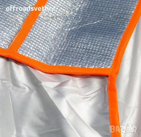 XXL LUX Водоустойчиво Покривало против градушка с алуминиево покритие, снимка 3 - Аксесоари и консумативи - 47862283