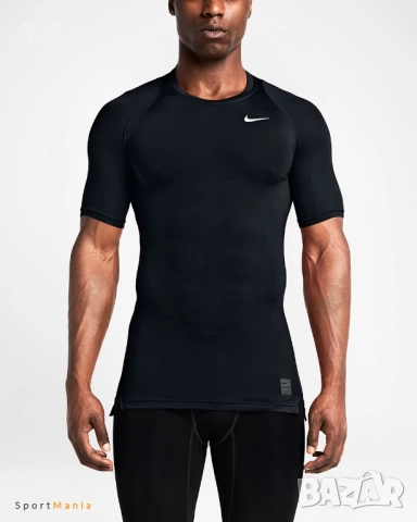 Оригинална мъжка тениска Nike Pro Dri-Fit Compression, снимка 4 - Тениски - 51481991