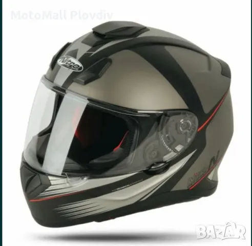 Каска nitro n3100 satin black gun нова мото каска шлем xs s m l xl xxl, снимка 12 - Аксесоари и консумативи - 49174673