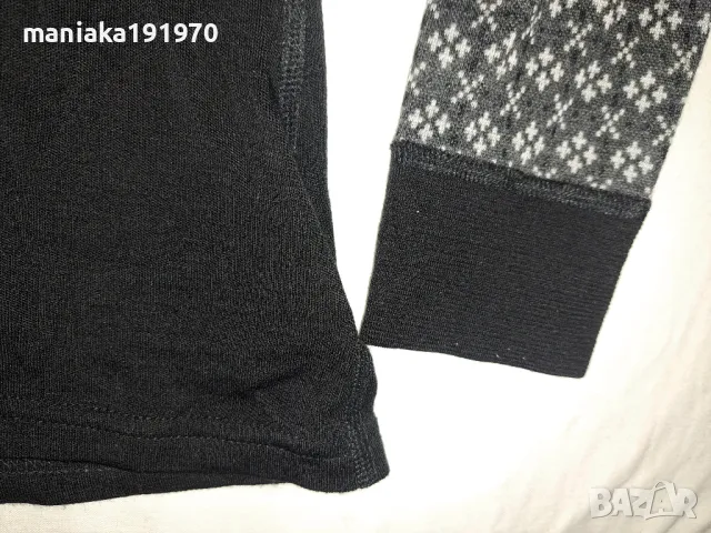 Aclima Women's DesignWool Glitre Mockneck Alm (М) дамска термо блуза мерино 100% Merino Wo, снимка 4 - Спортни екипи - 48351814