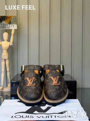 Louis Vuitton ⚜️Дамски Чехли 36-41н , снимка 5 - Чехли - 56010176