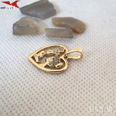 Висулка с 14К златно покритие 244712, снимка 2 - Колиета, медальони, синджири - 52897177