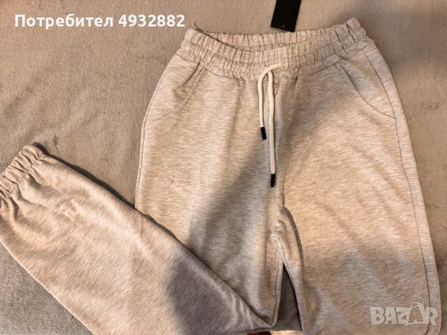 сив спортен анцуг, снимка 2 - Елеци - 55849620