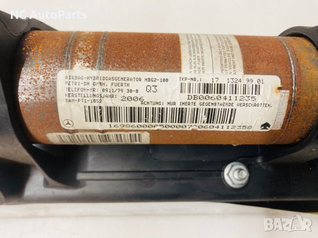 Табло Air Bag за Mercedes Мерцедес А Б клас W169 W245 A1698600005 2006, снимка 6 - Части - 42662070